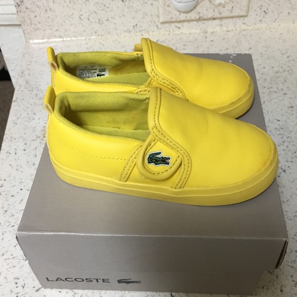 lacoste baby boy shoes